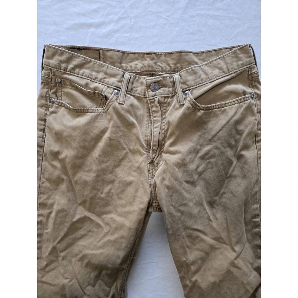 Levi's 514 Straight Leg 100% Cotton Denim Jeans Mens Size 34x30 EUC